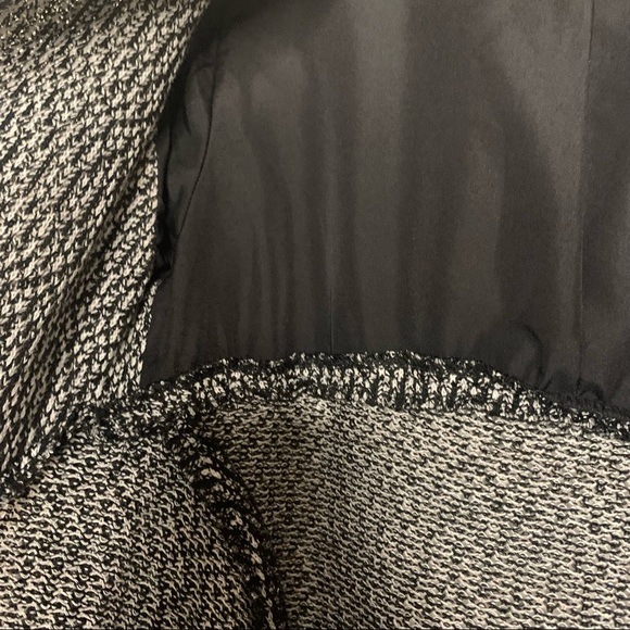 Otis & Maclain Native Black & White Wool Knit Blend Jacket - Picture 10 of 11